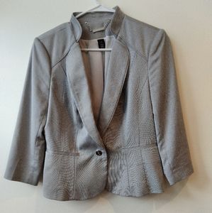 White House Black Market Cropped Blazer